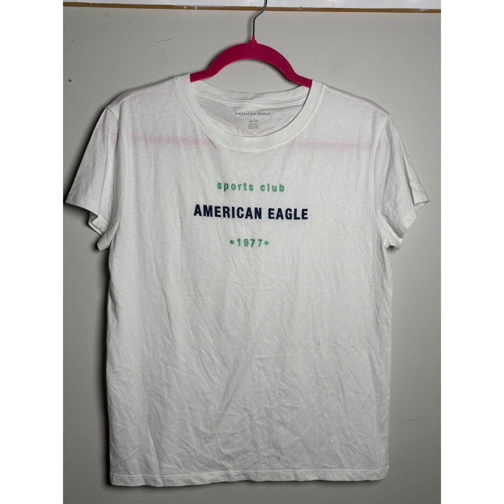 American Eagle Graphic Tee Varsity Preppy Back to‎ School Medium